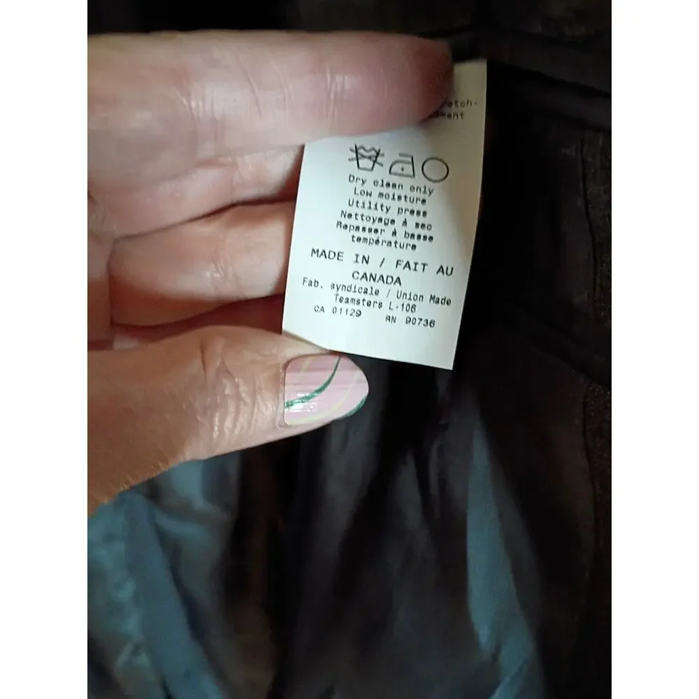 Ralph Lauren Blazer Gray 100% Wool Men's Sz XL Small Flaw See Photos